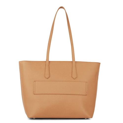 Caprese Sabeena Laptop Tote Large Camel