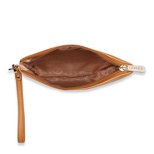 Caprese Sabeena Laptop Tote Large Camel