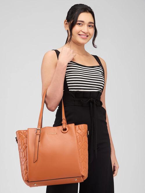 Caprese Sabrina Tote Large Tan