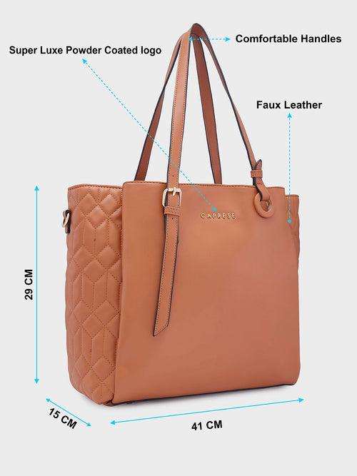 Caprese Sabrina Tote Large Tan