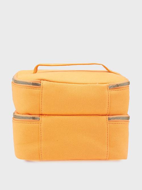 Caprese Keats Vanity Large Orange Handheld Bag