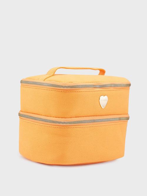 Caprese Keats Vanity Large Orange Handheld Bag