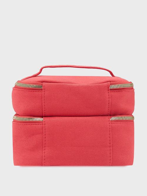 Caprese Keats Vanity Large Red Handheld Bag