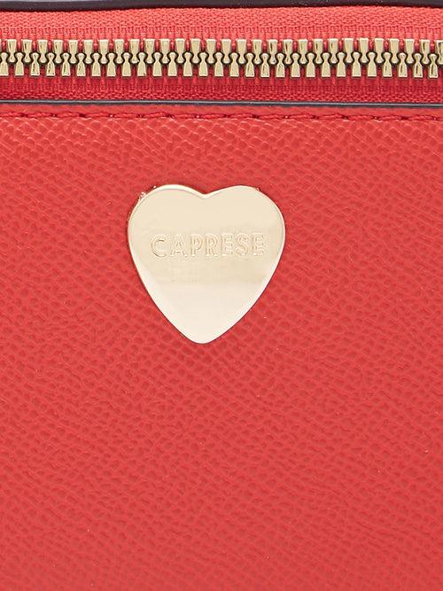 Caprese Keats Vanity Medium Red Handheld Bag