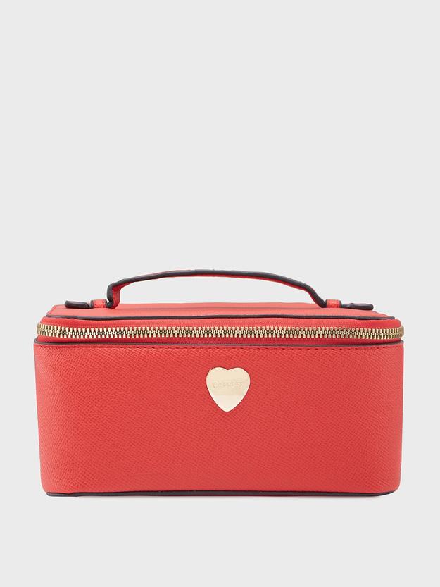 Caprese Keats Vanity Medium Red Handheld Bag