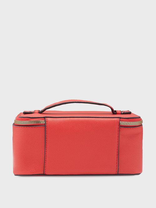 Caprese Keats Vanity Medium Red Handheld Bag