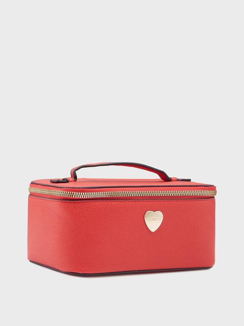 Caprese Keats Vanity Medium Red Handheld Bag