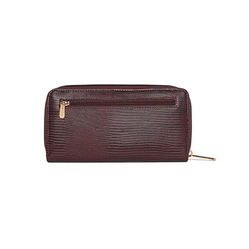 Caprese Athena Zip Around Wallet Medium Plum