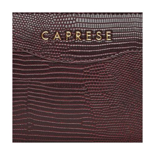 Caprese Athena Zip Around Wallet Medium Plum