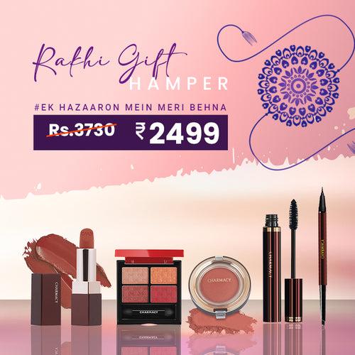 Rakhi Combo - Eyeshadow, Blush, Eyeliner, Mascara & Lipstick