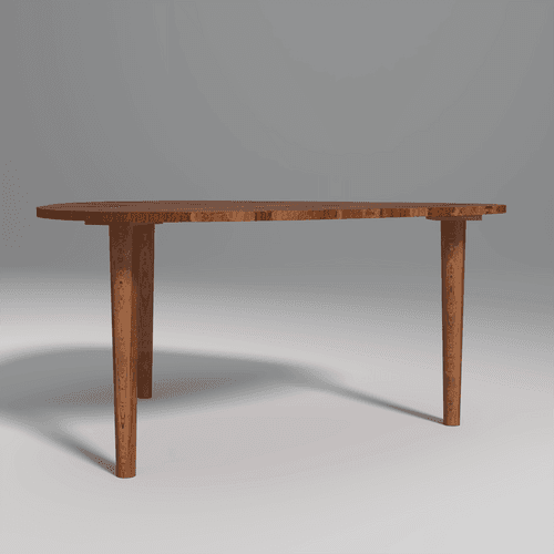 Tenzo Sheesham Wood Coffee Table In Light Honey