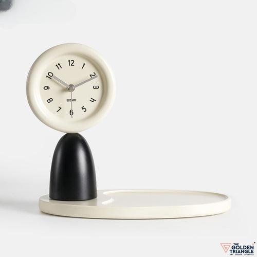 Amora Table Clock - Cream