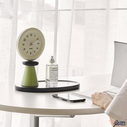 Amora Table Clock - Green