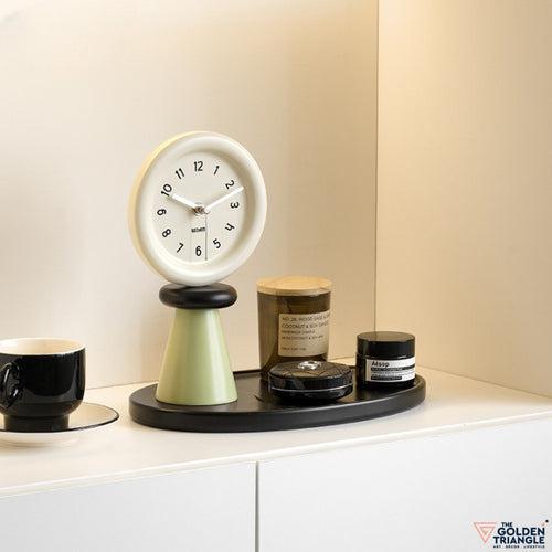 Amora Table Clock - Green