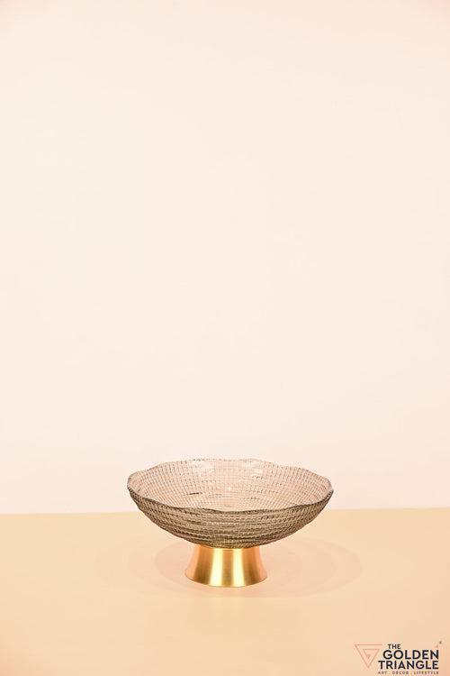 Azurine Glass Fruit Bowl