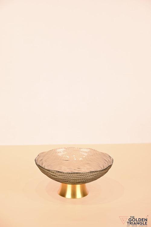 Azurine Glass Fruit Bowl