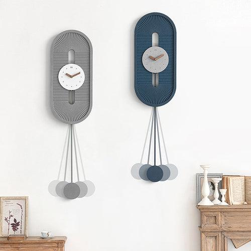 Ciara Wall clock - Blue