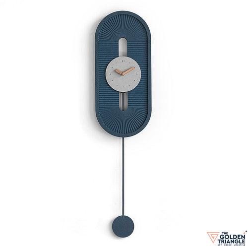 Ciara Wall clock - Blue