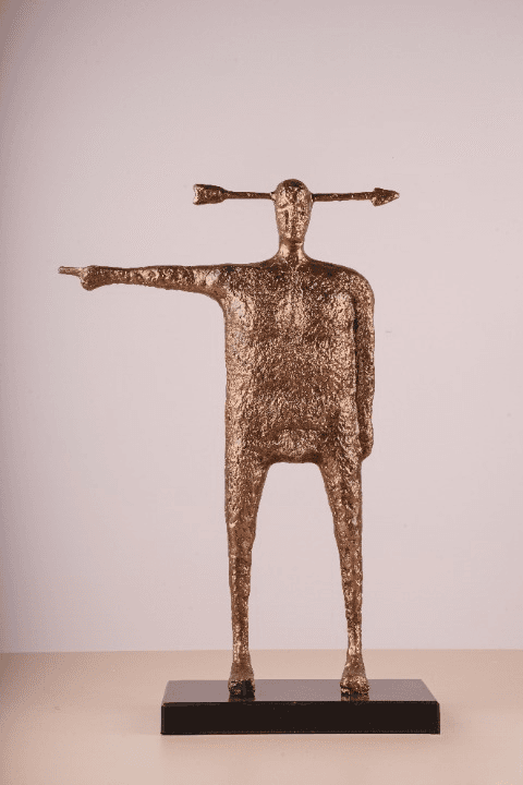 Velos - Man with Arrow Head - Gold