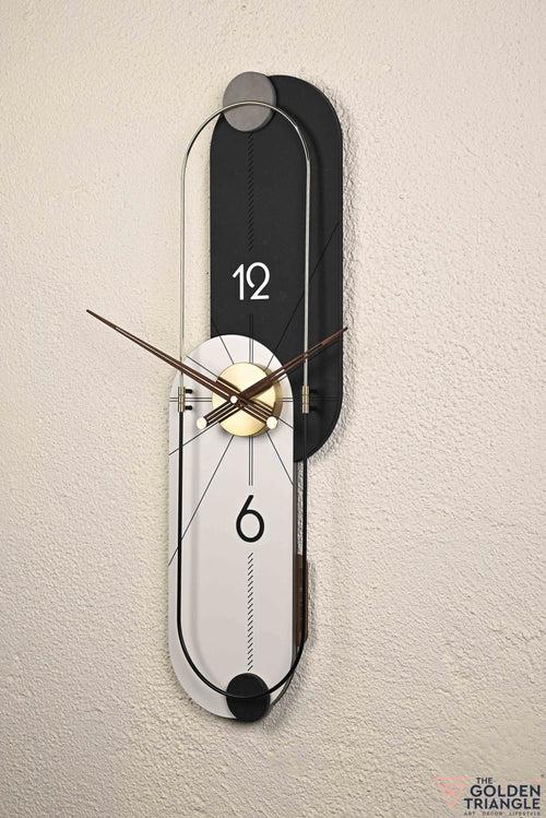 Enigma Wall Clock - Black