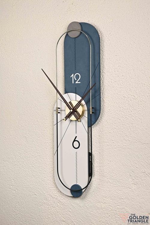 Enigma Wall Clock - Blue