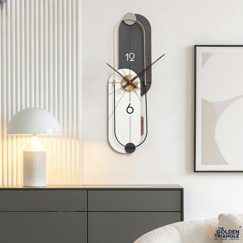 Enigma Wall Clock - Black