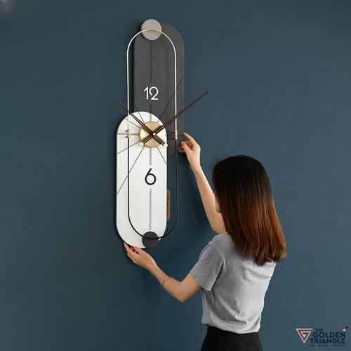 Enigma Wall Clock - Black