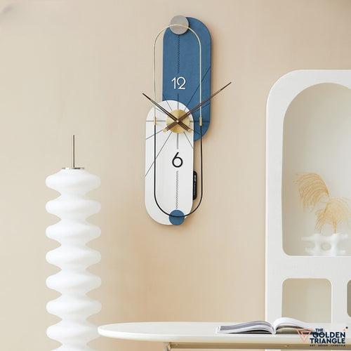 Enigma Wall Clock - Blue