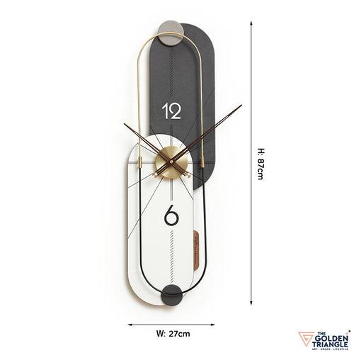 Enigma Wall Clock - Black