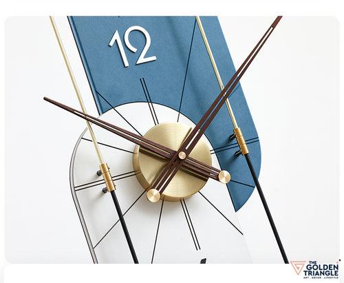 Enigma Wall Clock - Blue