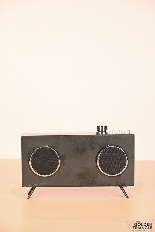 Wave Marble Radio Artefact - Black