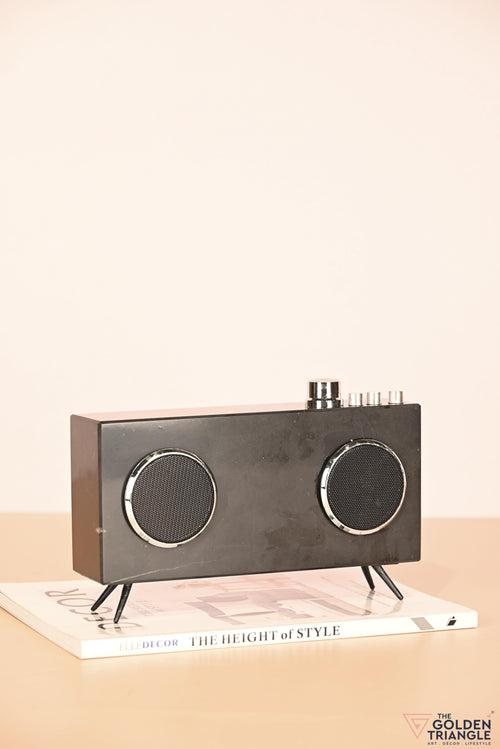 Wave Marble Radio Artefact - Black