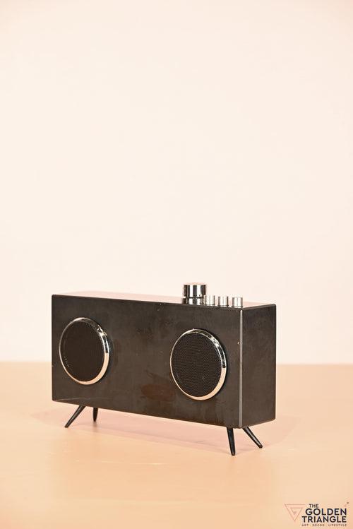 Wave Marble Radio Artefact - Black