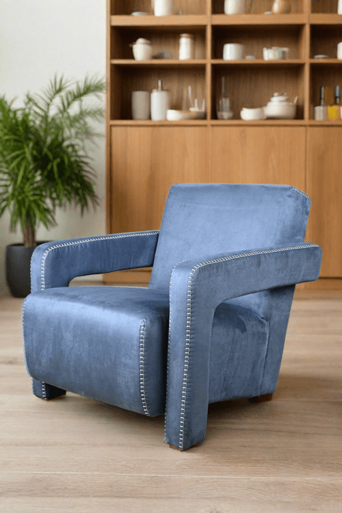 Prism Accent Chair - Blue