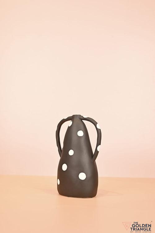 Yumi Ceramic Vase - Black