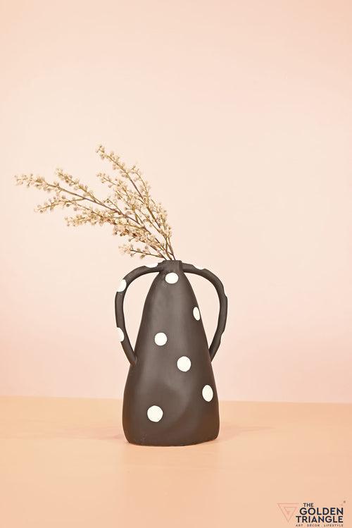 Yumi Ceramic Vase - Black