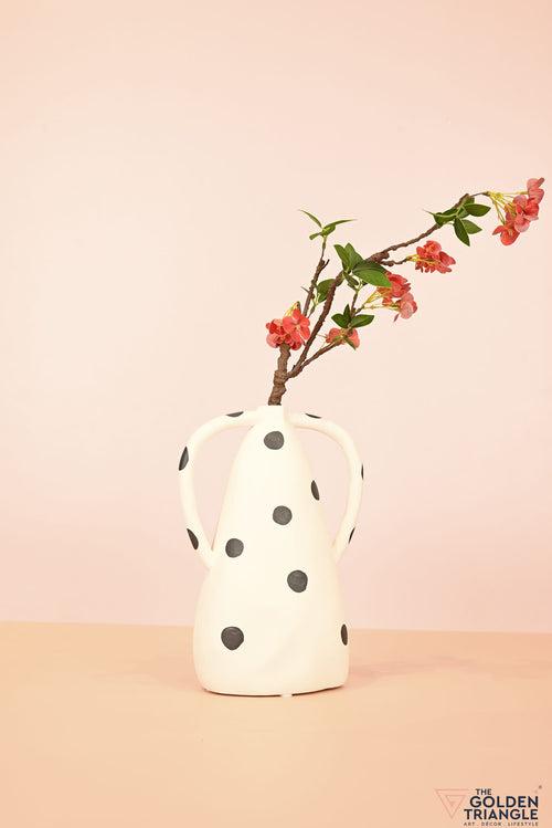 Yumi Ceramic Vase - White