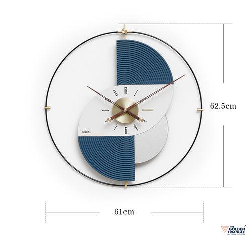 Karma Wall Clock - Blue