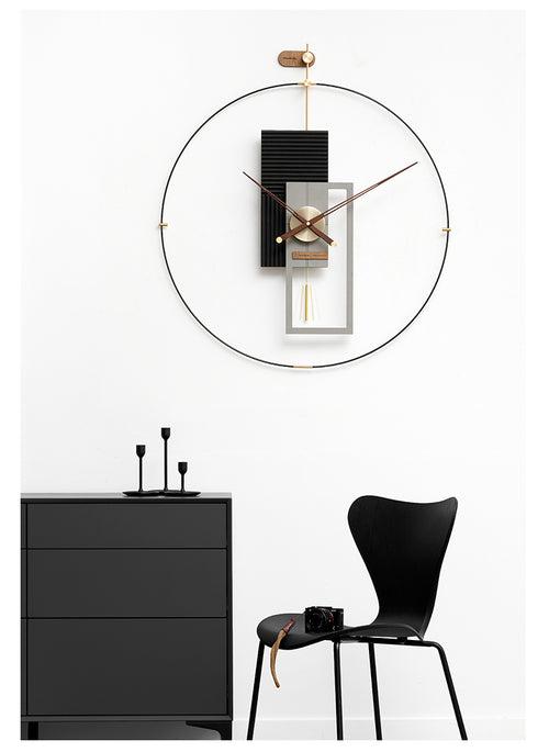 Nara Wall Clock - Black