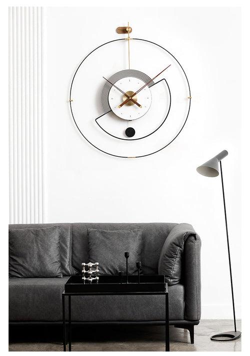 Jasper Wall Clock - Gray