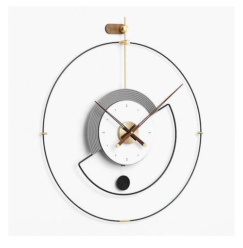 Jasper Wall Clock - Gray