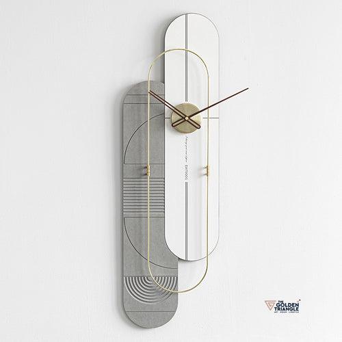 Sage Wall Clock - Gray