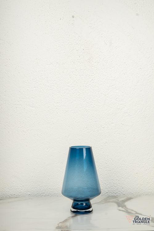 Nebula Glass Vase - Blue