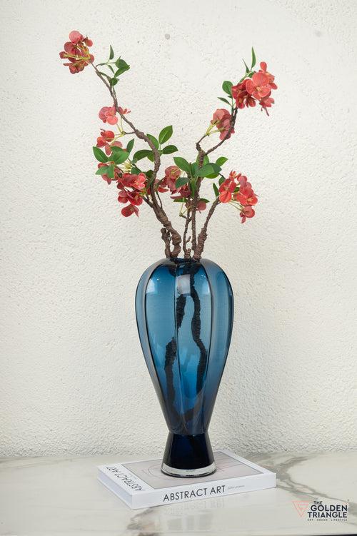 Twilight Glass Vase - Tall - Blue