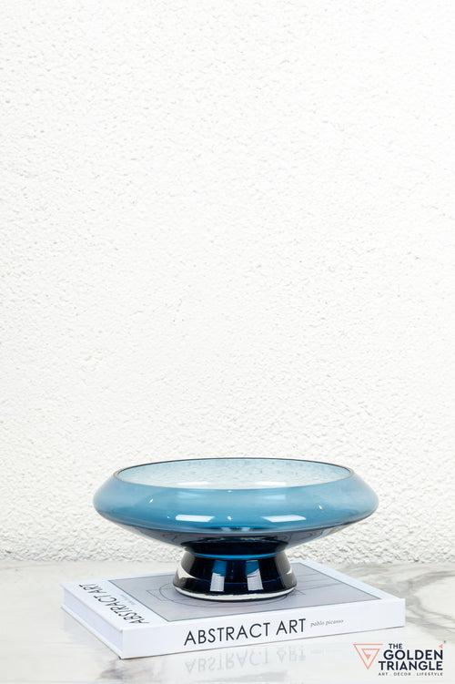 Nebula Glass Bowl -  Blue