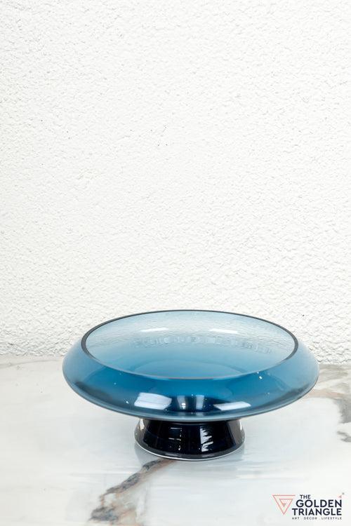 Nebula Glass Bowl -  Blue