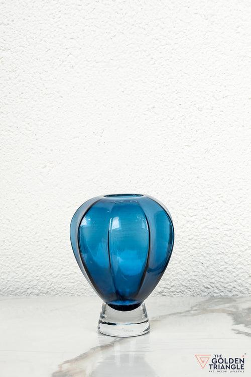 Twilight Glass Vase - Blue