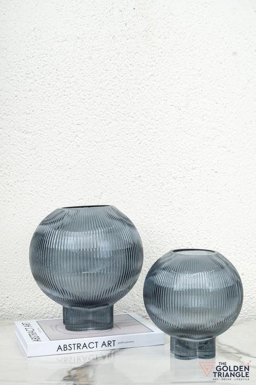 Illume Glass Vase - Ice Blue