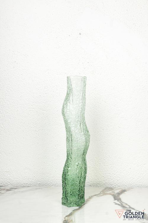 Quasar Glass Vase - Green