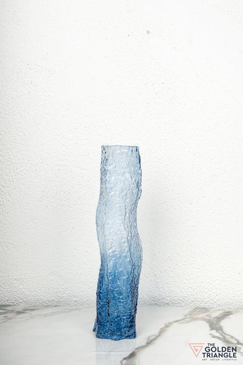 Quasar Glass Vase - Blue